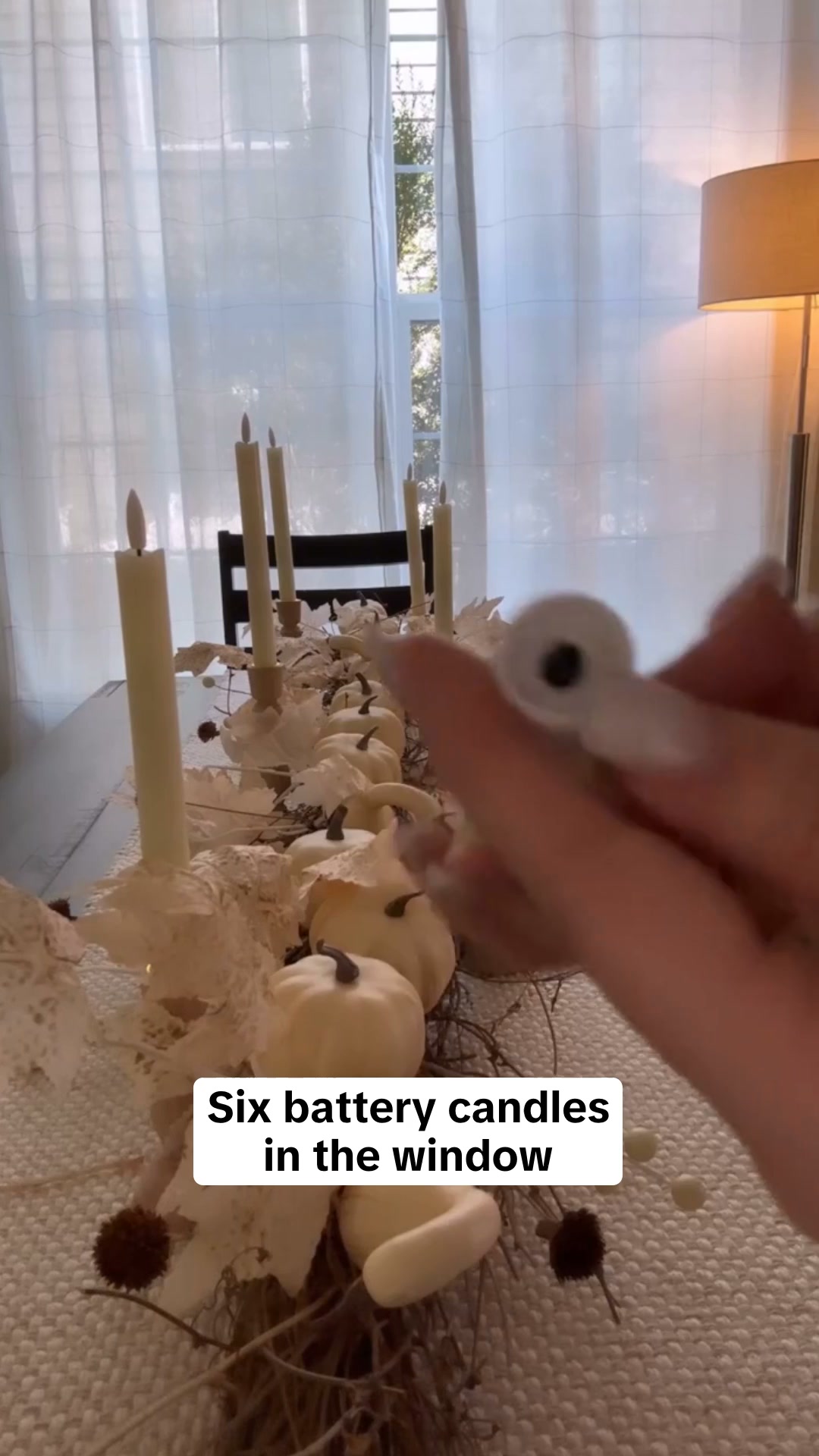 Taper candles you charge. Not change.