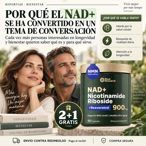 Descubre NAD+ · 2+1 GRATIS