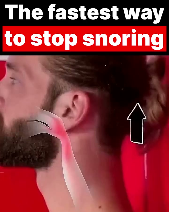 How to stop snoring in 7 seconds