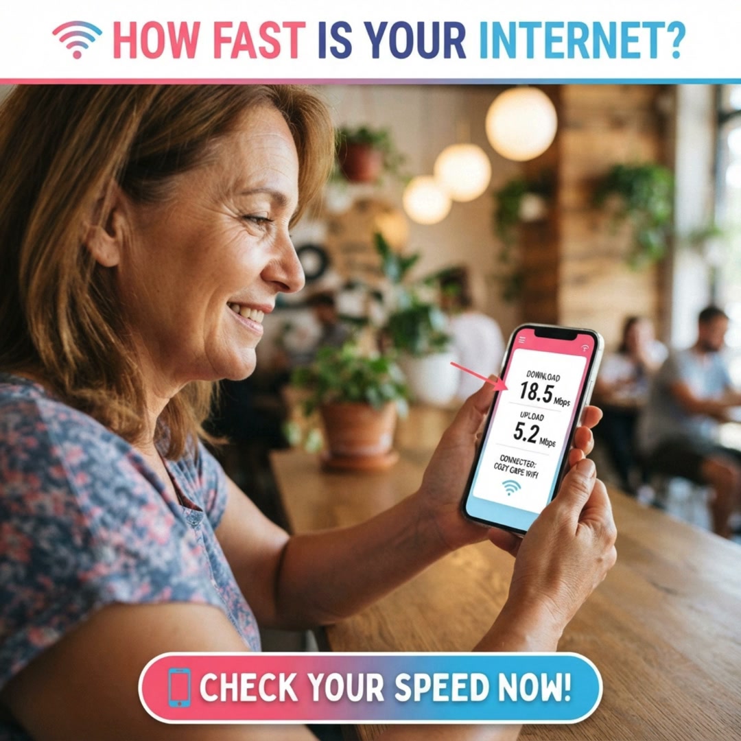 Check your connection and see how fast your internet is in just seconds
