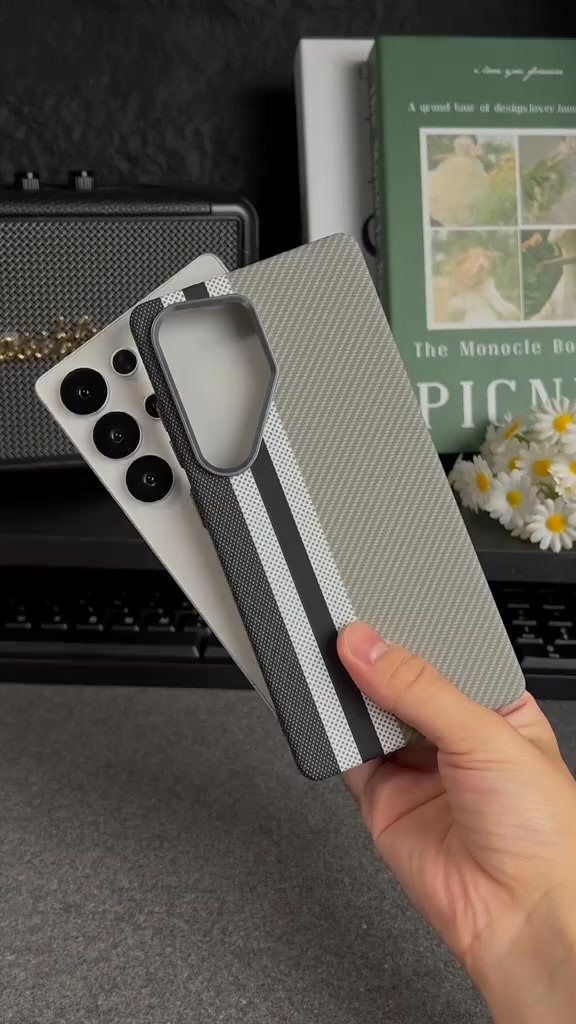 Kevlar Carbon Fiber MaSafe Case
