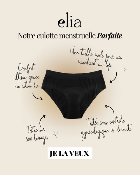 A chaque situation sa culotte menstruelle !
