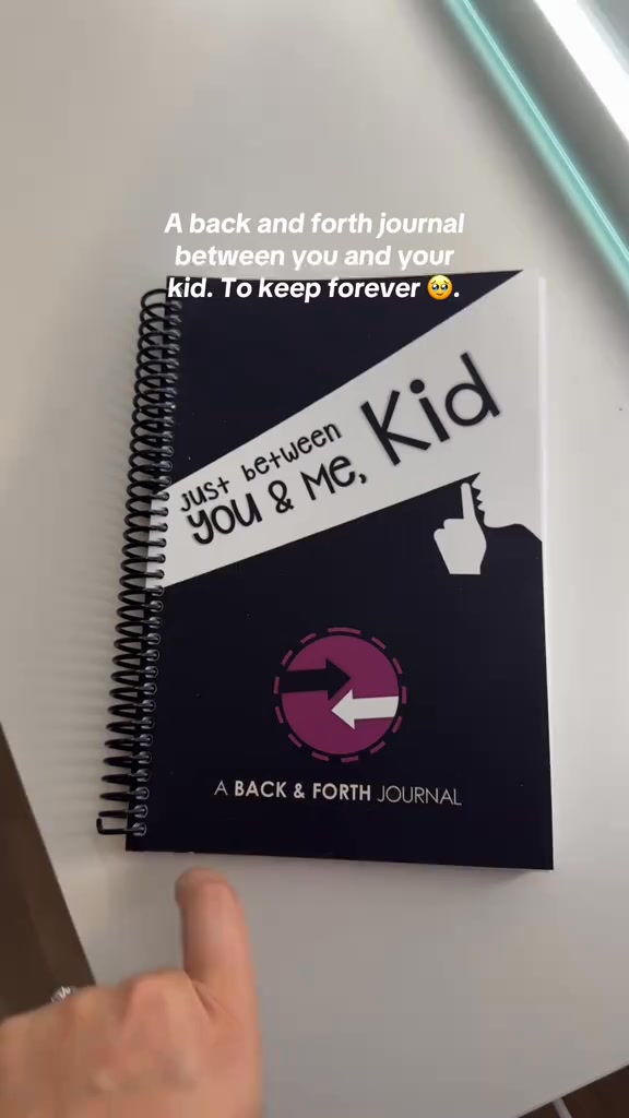 Just Between You & Me Kid Back and Forth Journal