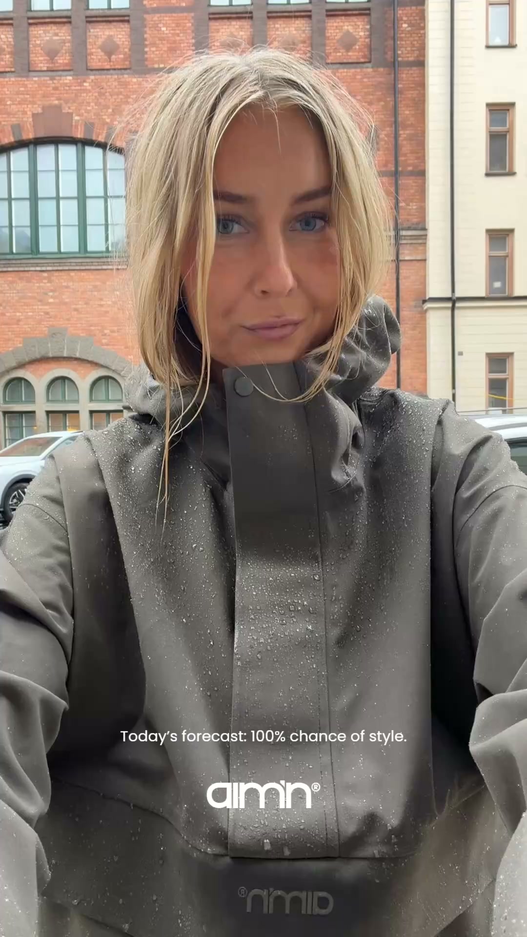 The jacket that never rains on style