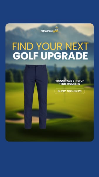 Stretch golf trousers, top brands