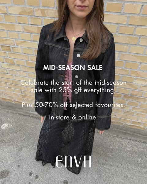 Mid-season sale er live