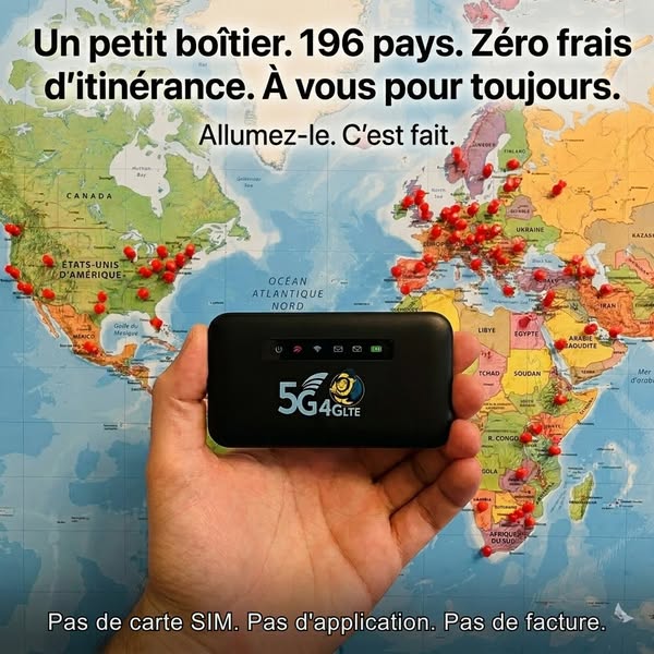 5G illimitée sans frais de roaming !