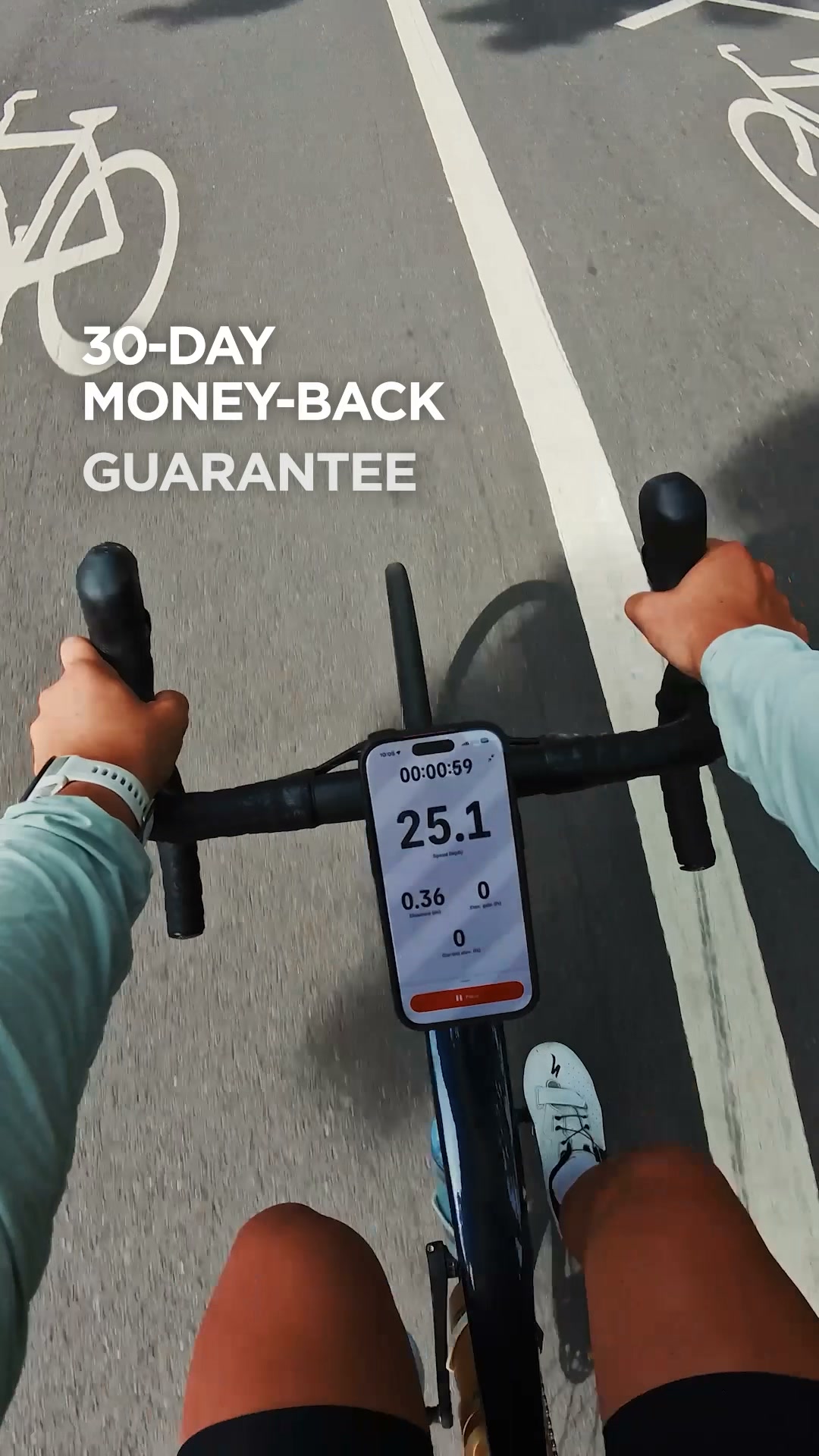 Secure Bike Phone Mount