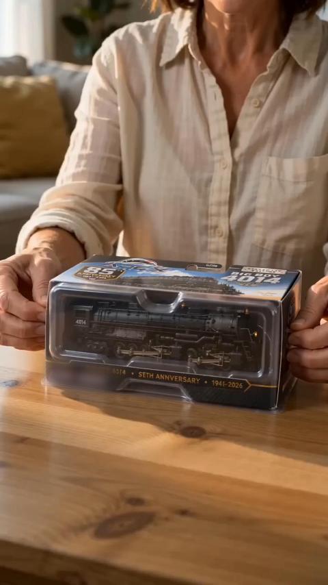 Big Boy 4014 85th Anniversary Steam Giant Die-Cast Model