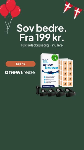 80% mere luft gennem næsen med Anew Breeze