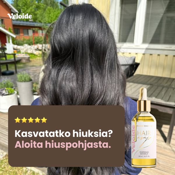 Kasvatatko hiuksia? Aloita hiuspohjasta.