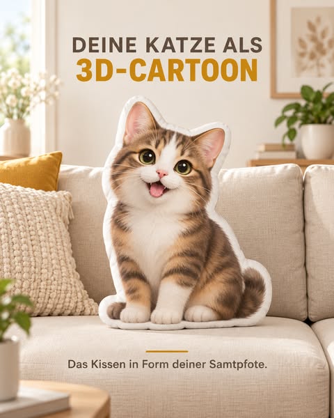 Dein personalisiertes Formkissne