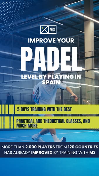 Join our intensive padel training program