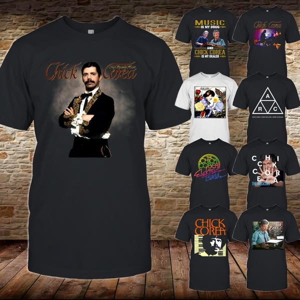 Chick Corea t-shirts