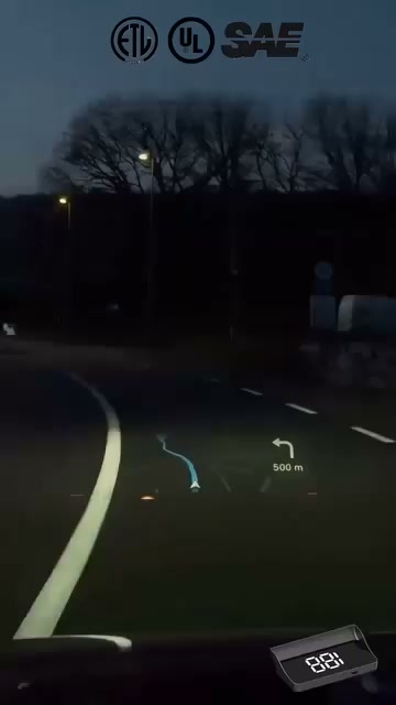 Head-Up Display (HUD) Car GPS Digital Speedometer