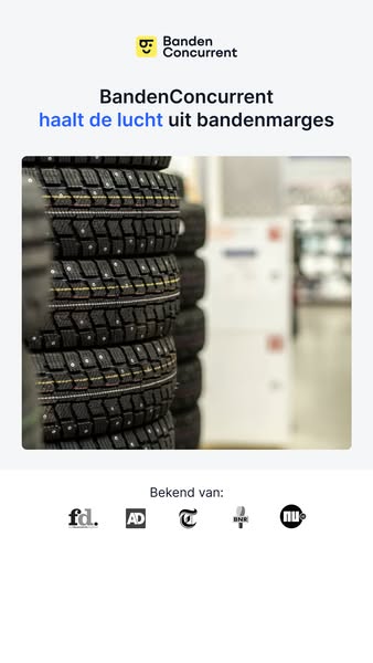 Tot 30% goedkopere autobanden