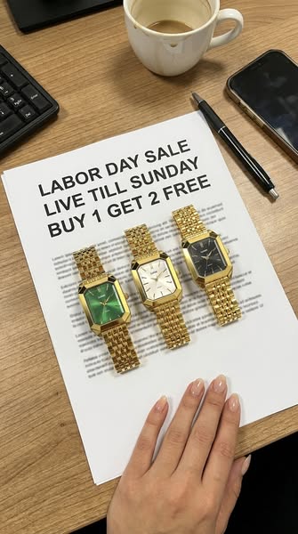 LABOR DAY: BUY 1 GET 2 FREE