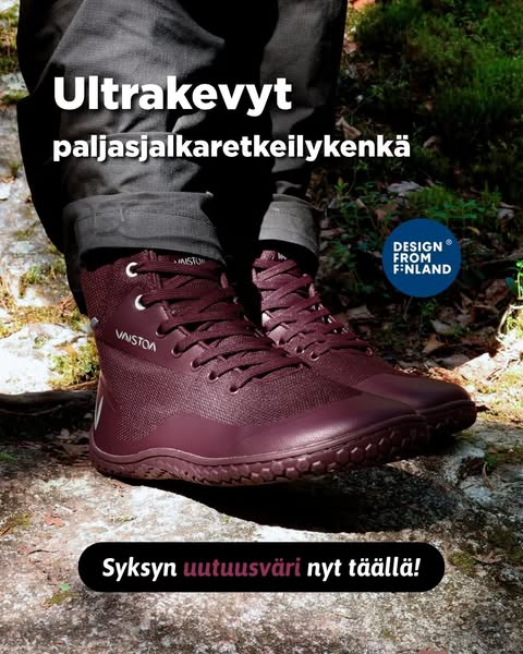 Ultrakevyt retkeilykenkä syksyn ulkoiluihin!
