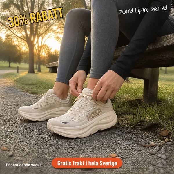 HOKA Bondi 9 Vanilla/Birch till kampanjpris