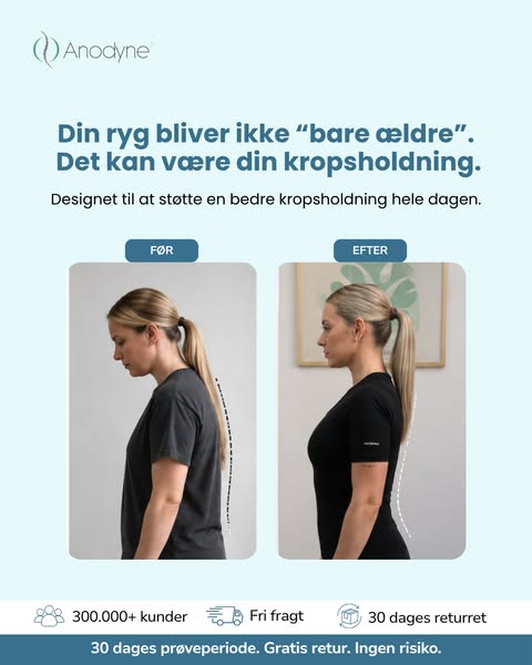 Trøjen, der retter dig op