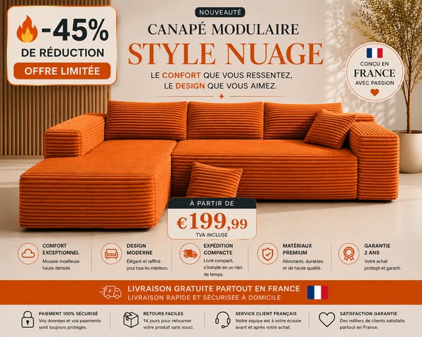 Canapé Modulable Marais