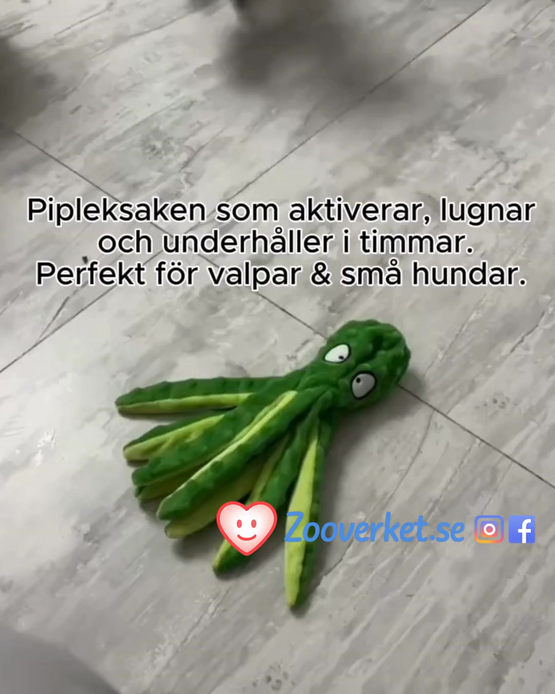 Ge din hund en trygg, mjuk och aktiverande leksak som håller längre.