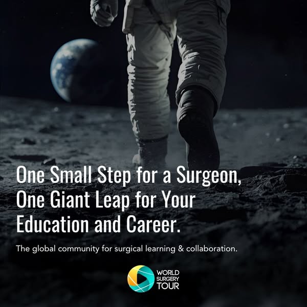 Anúncio de World Surgery Tour