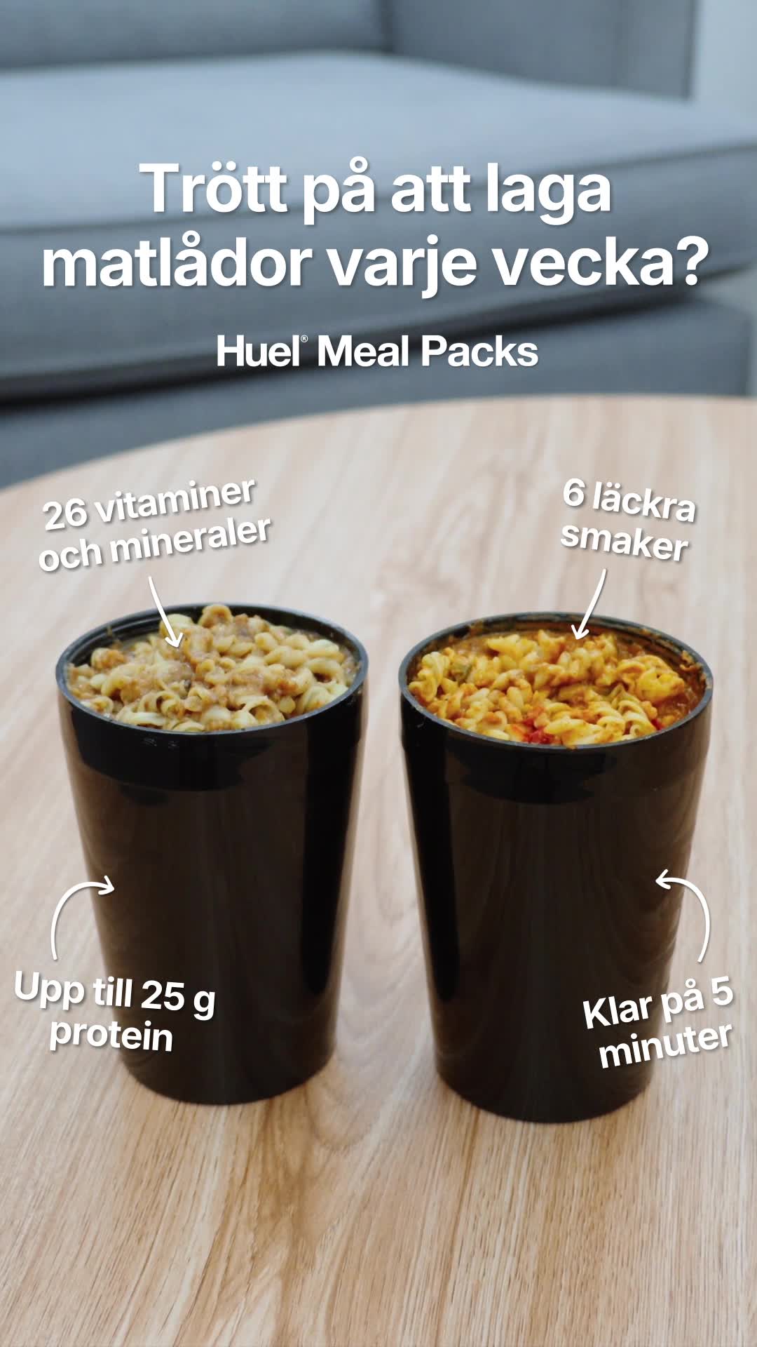 Hinner du inte äta lunch? Inga problem!