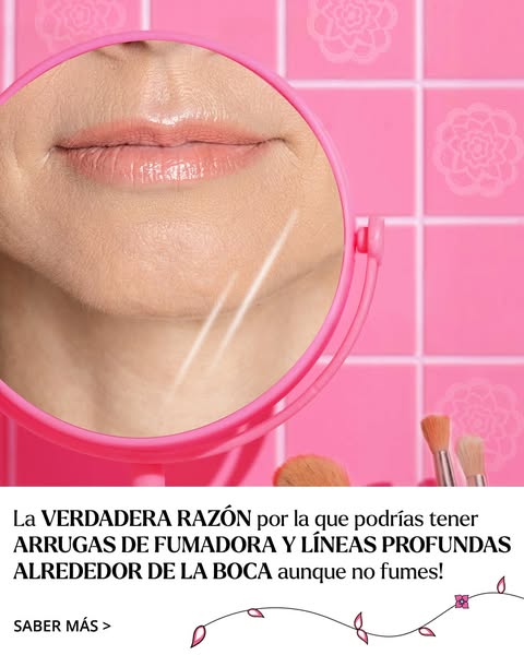 Borra la apariencia de las líneas de fumador (aunque no fumes)