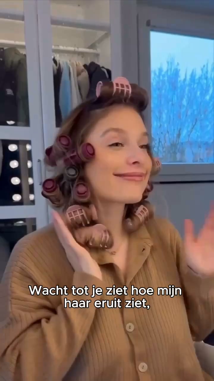 Salon-krullen in 10 minuten