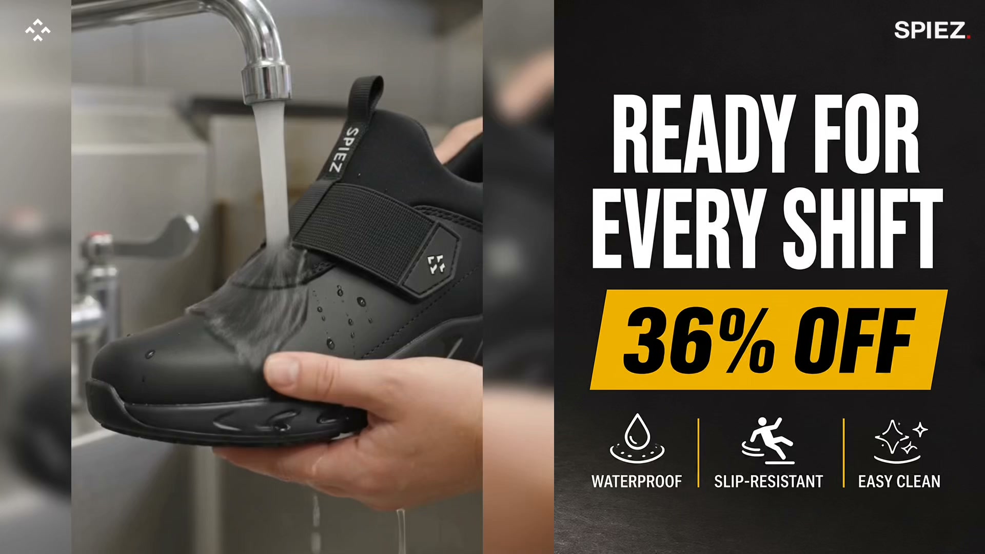 Unisex - Slip on, waterproof, air cushion, easy to clean