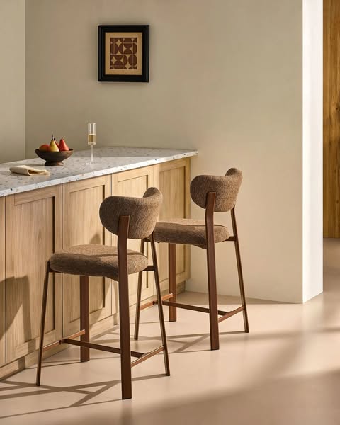 Clipop Bramley Walnut Bar Stool — Built for Comfort & Strength