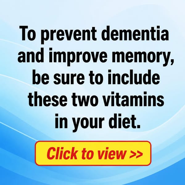 Vitamins for Memory in Older Adults