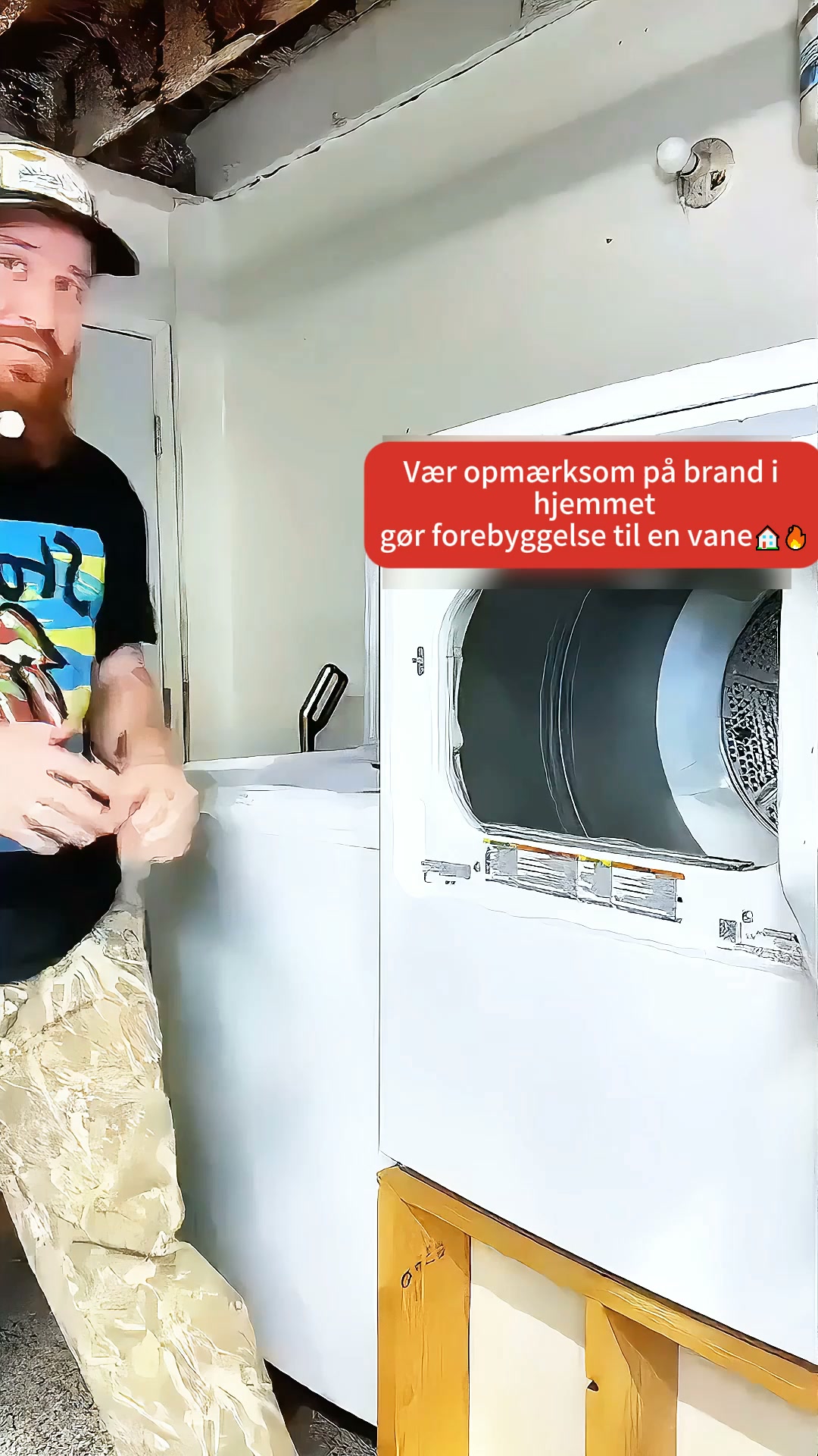 Rengøringssæt til tørretumblerens aftræksslange