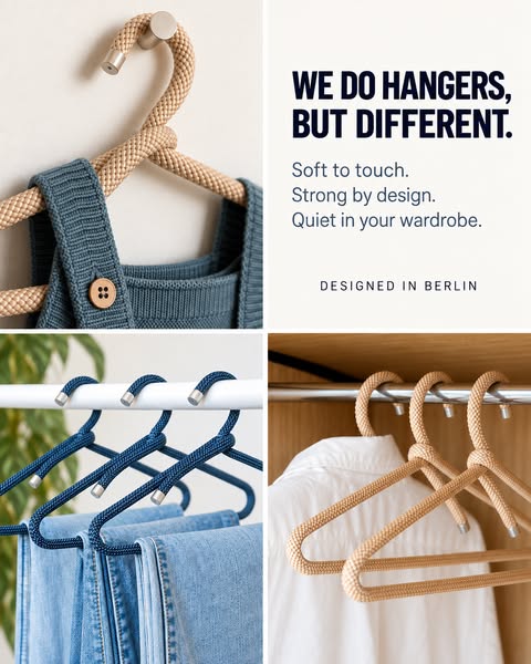 A hanger without the compromise.