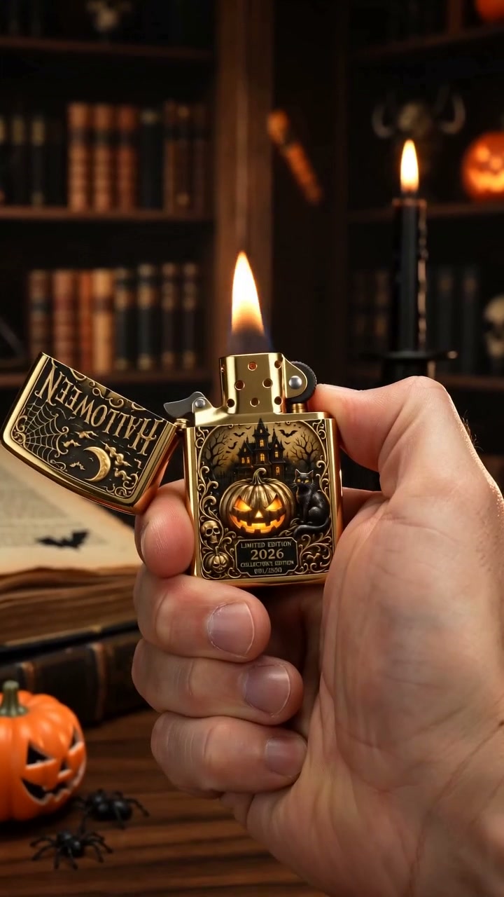 Last Day 49% OFF - 2026 Limited Edition Halloween Lighter（BUY 2 FREE SHIPPING）