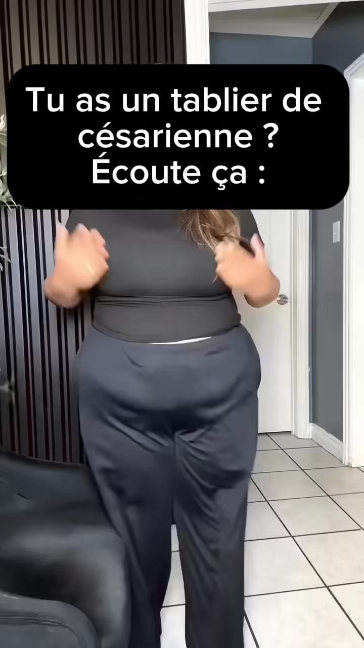 Une culotte gainante spéciale césarienne