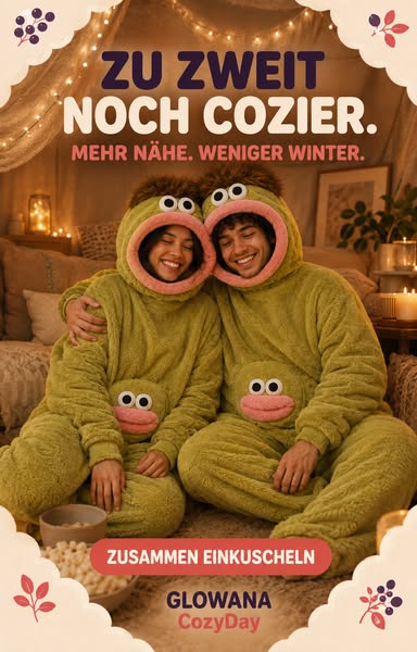 Zu zweit noch cozier.