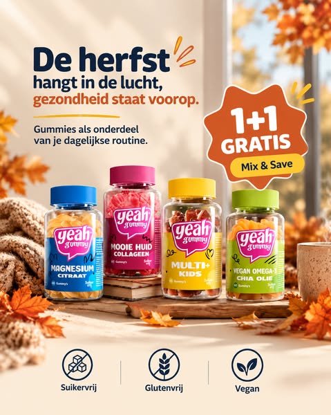Actie: 1+1 gratis