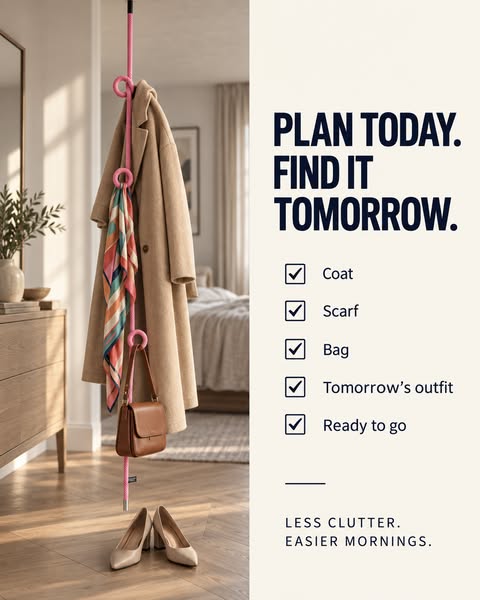 Less mess. More space. A home for everything.