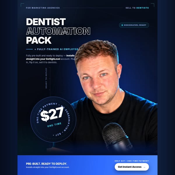 I'll trade you the Med Spa automation pack for $27 today