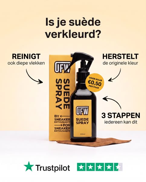 Suède schoonmaken zonder water