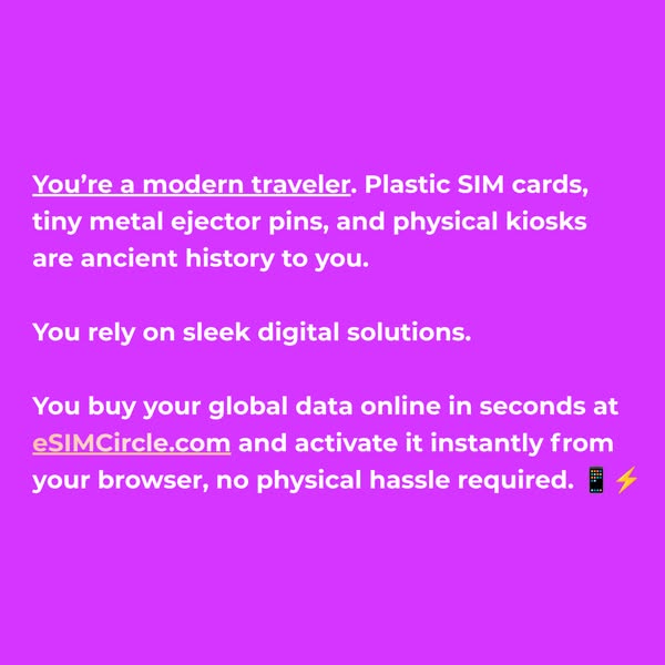 eSIMCircle - Trusted by 50,000+ Travelers