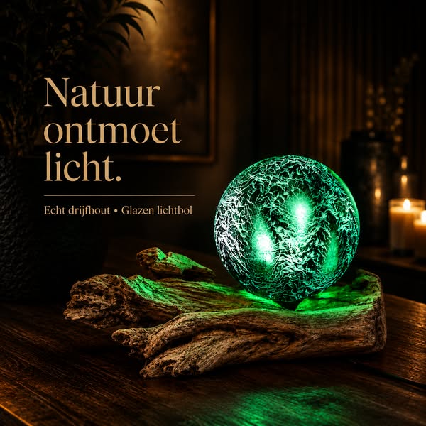 Iedere lamp is uniek