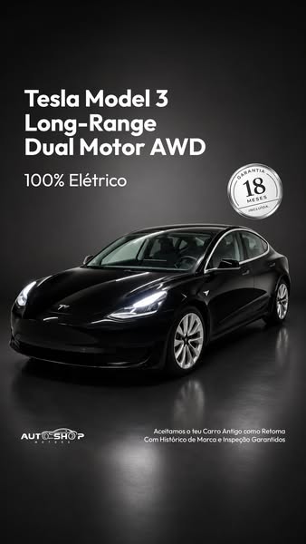 Model 3 Long Range AWD: vai mais longe