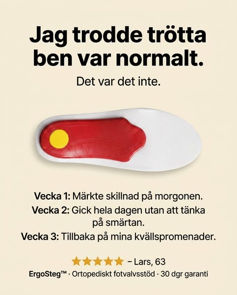 Sista chansen: 40% rabatt på ErgoSteg