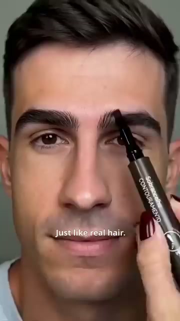 Waterproof 4-Tip Beard & Eyebrow Pen