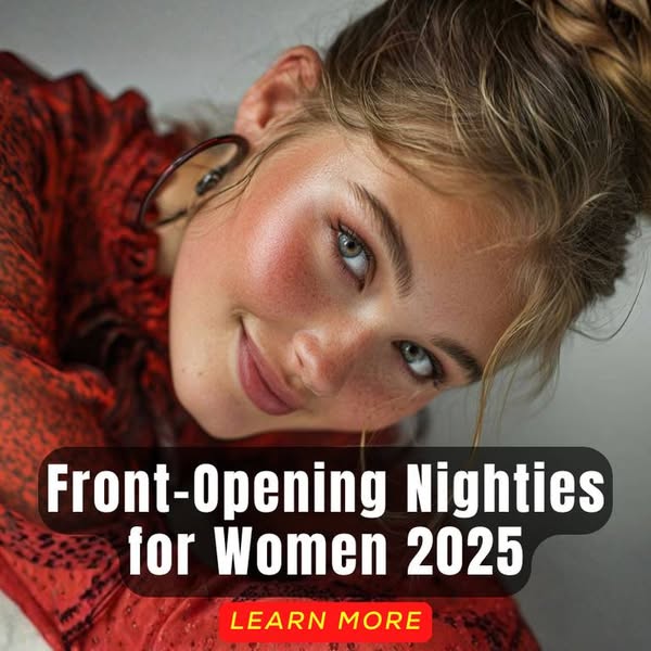 Guide to Comfort and Convenience in Front-Opening Nighties
