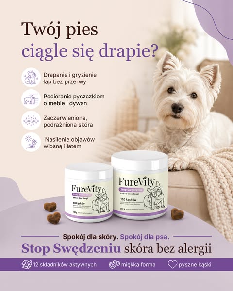 Twój pies ciągle się drapie?