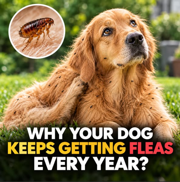 Why Your Pet Keeps Getting Fleas Every Year?